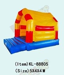 Wydmuchiwany mini zamek do skakania, otwarty plac zabaw dla dzieci