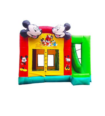 Tarpaulin Inflatable Castle z Mickey Mouse