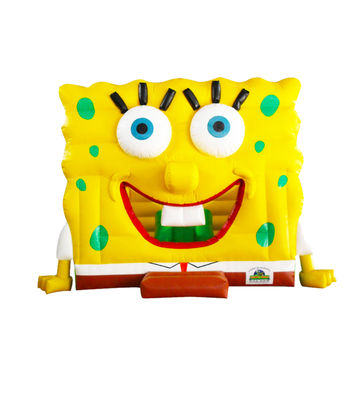 Żółty Bob Gąbki Puchny Zamek Dla Dzieci Skakanie