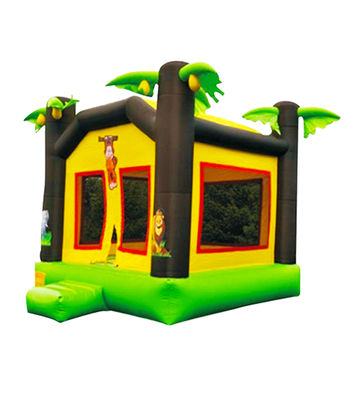 Palm Tree Small Commercial Bouncy House Dzieci Skaczący zamek