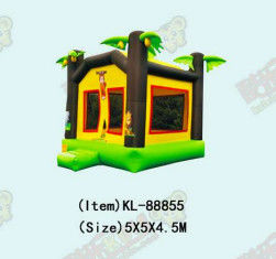 Palm Tree Small Commercial Bouncy House Dzieci Skaczący zamek