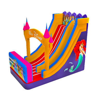 Dzieciaki Park zabaw Nadmuchany Desneyland Princess Slide Do wynajęcia