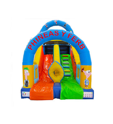 Dzieciaki Park Zabaw Płynny Phineas Y Ferb Slide Do wynajęcia