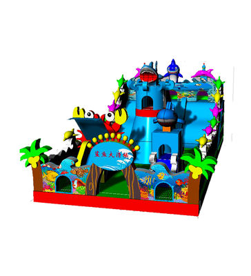 Marynarka - Nawierzchnia nadmuchowa: Shark Slide & More Niebieski dostosowany