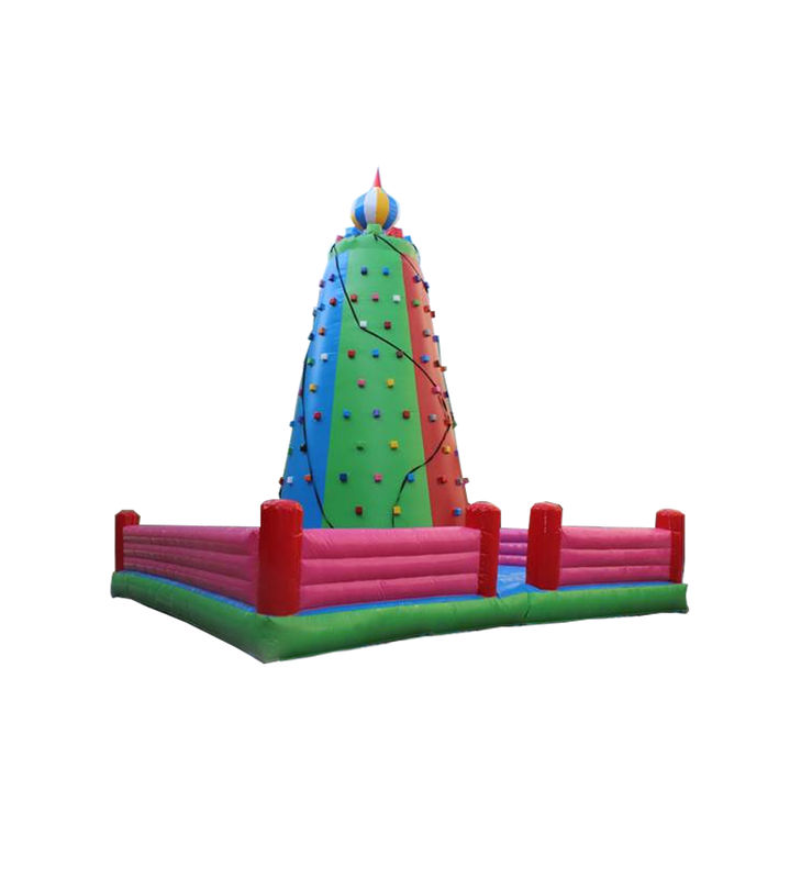 Tęczowa - jak Kolorowa - Nadmuchiwana Ścianka Wspinaczkowa Przyciągająca Wzrok